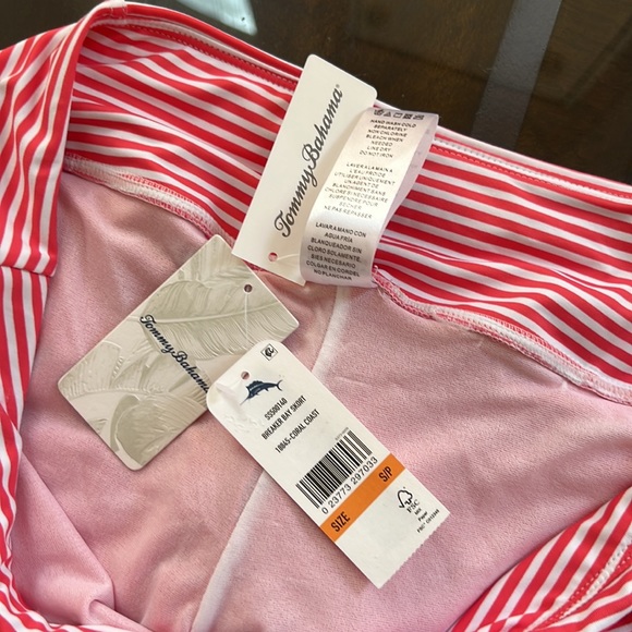 Tommy Bahama Breaker Bay Stripe Skort Swim Bottom - Picture 11 of 11
